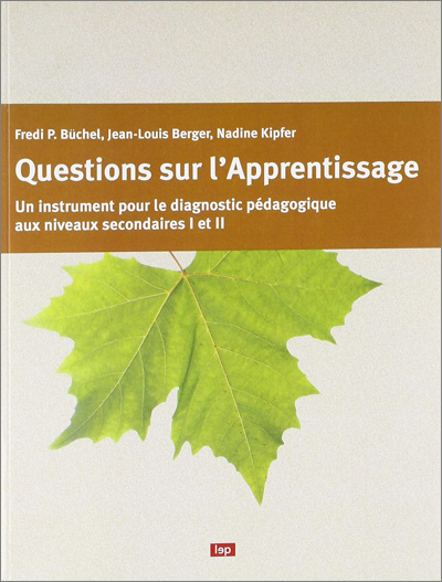 Couverture d’ouvrage : Questions sur l’Apprentissage